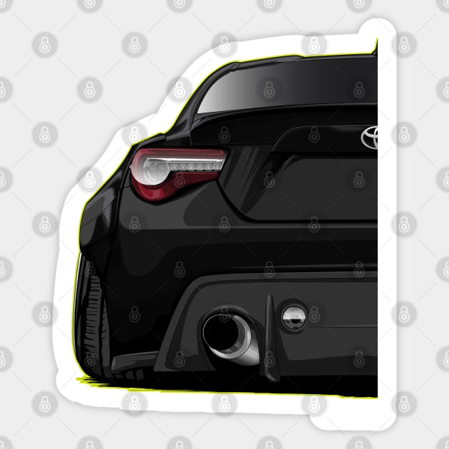 Gt86 - Frame Sticker by LpDesigns_